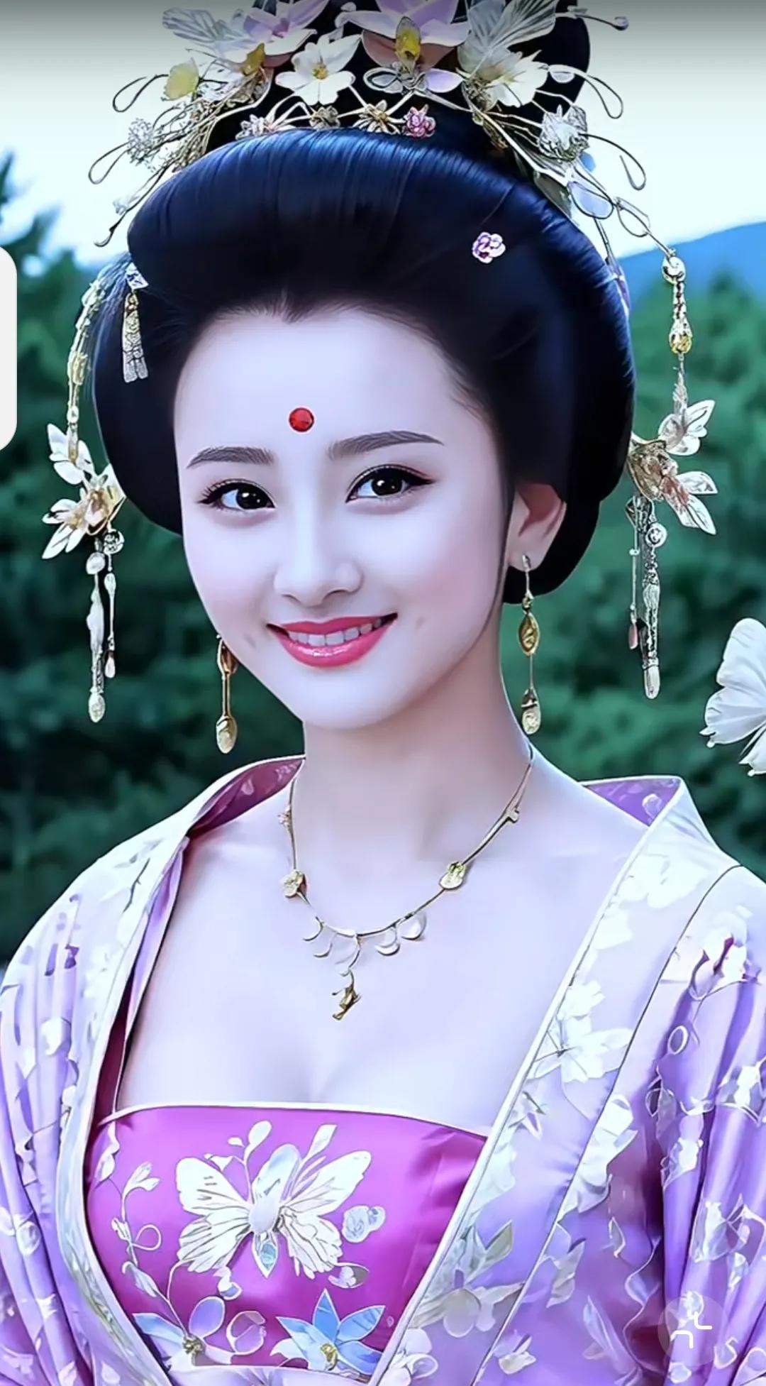 穿越时空的古典美人，梦回古代的唯美瞬间。🌸👗🌿古装美人风采录 原來古装这么