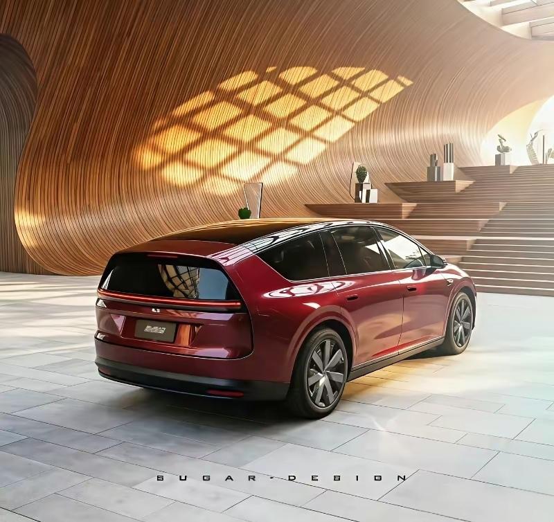 理想i9的网图，定位纯电旗舰SUV。我觉得很多人可能包括理想自己人也明白，i9的