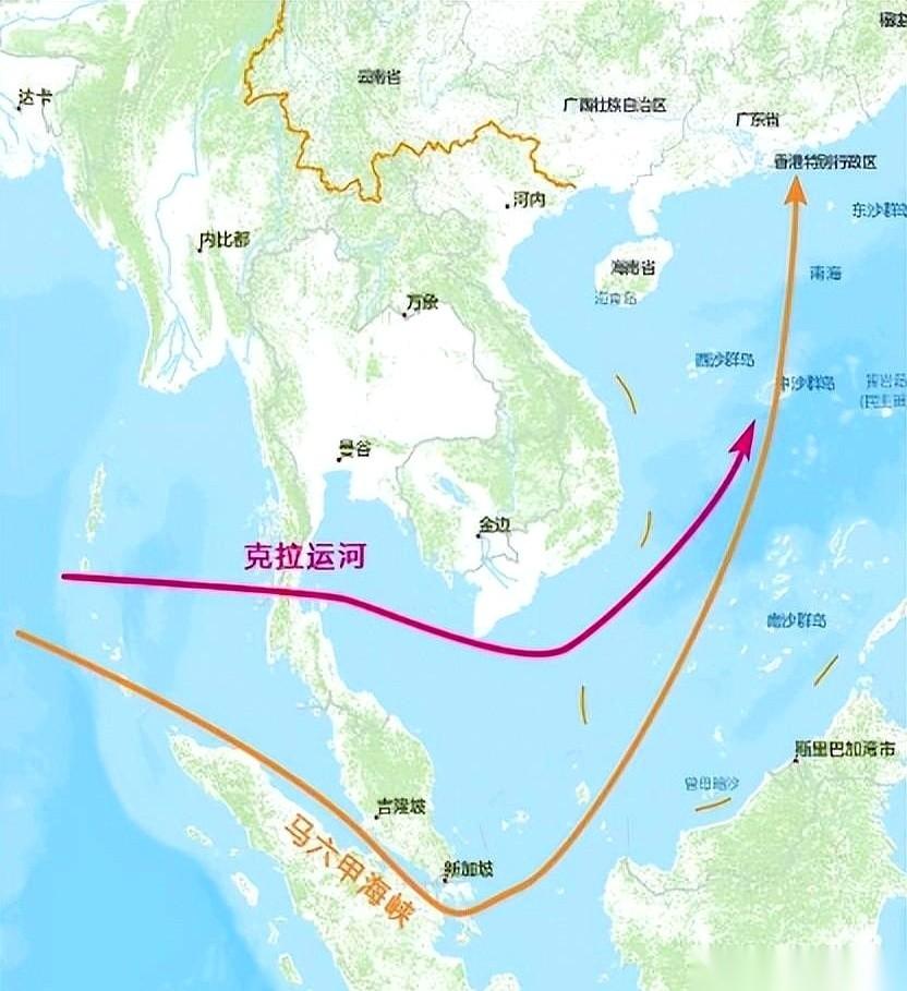 你知道被人掐着脖子是啥感觉吗？
咱有80%的石油，每天都得从人家眼皮子底下那么一