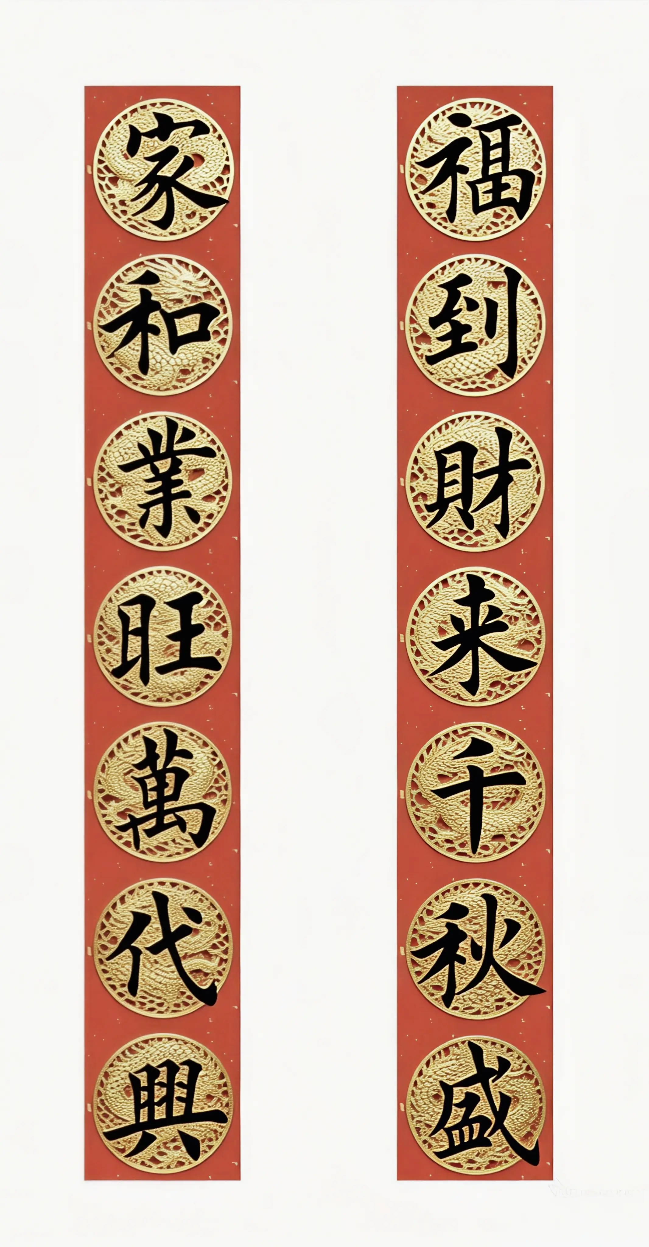 2026马年对联系列。