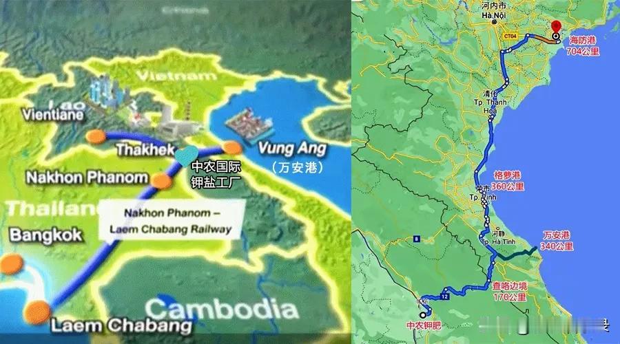 老挝控股的一个越南港口开航，为我国实现一幅陆海闭环拼图！【下】
根据以上四家中企