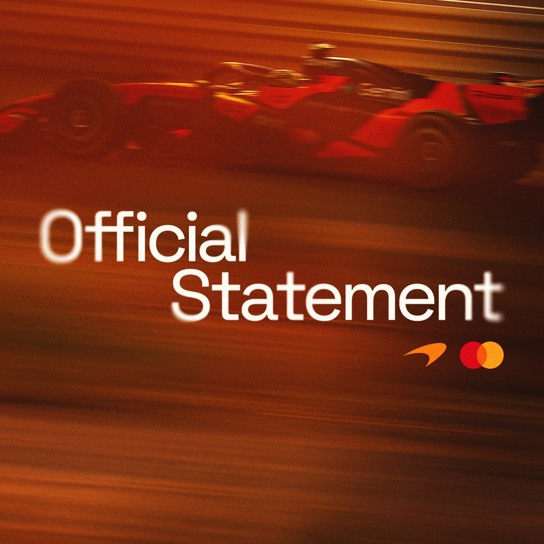 【Breaking News】迈凯伦车队官宣：GP将在合约到期后担任车队的首席赛