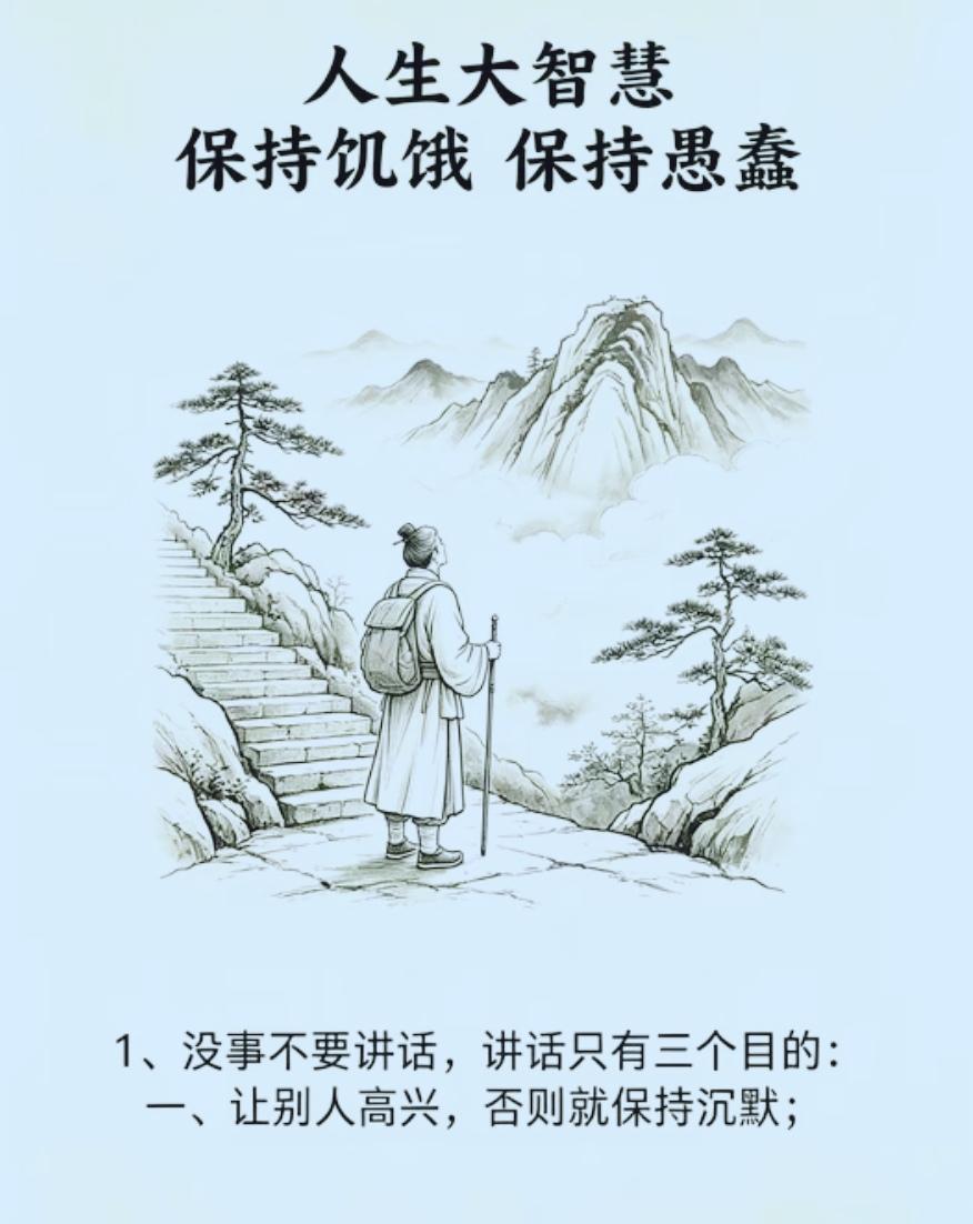 听老师讲课，抄写分享
自作聪明的人，总以为别人不懂，其实这世上没有谁是真正的傻子