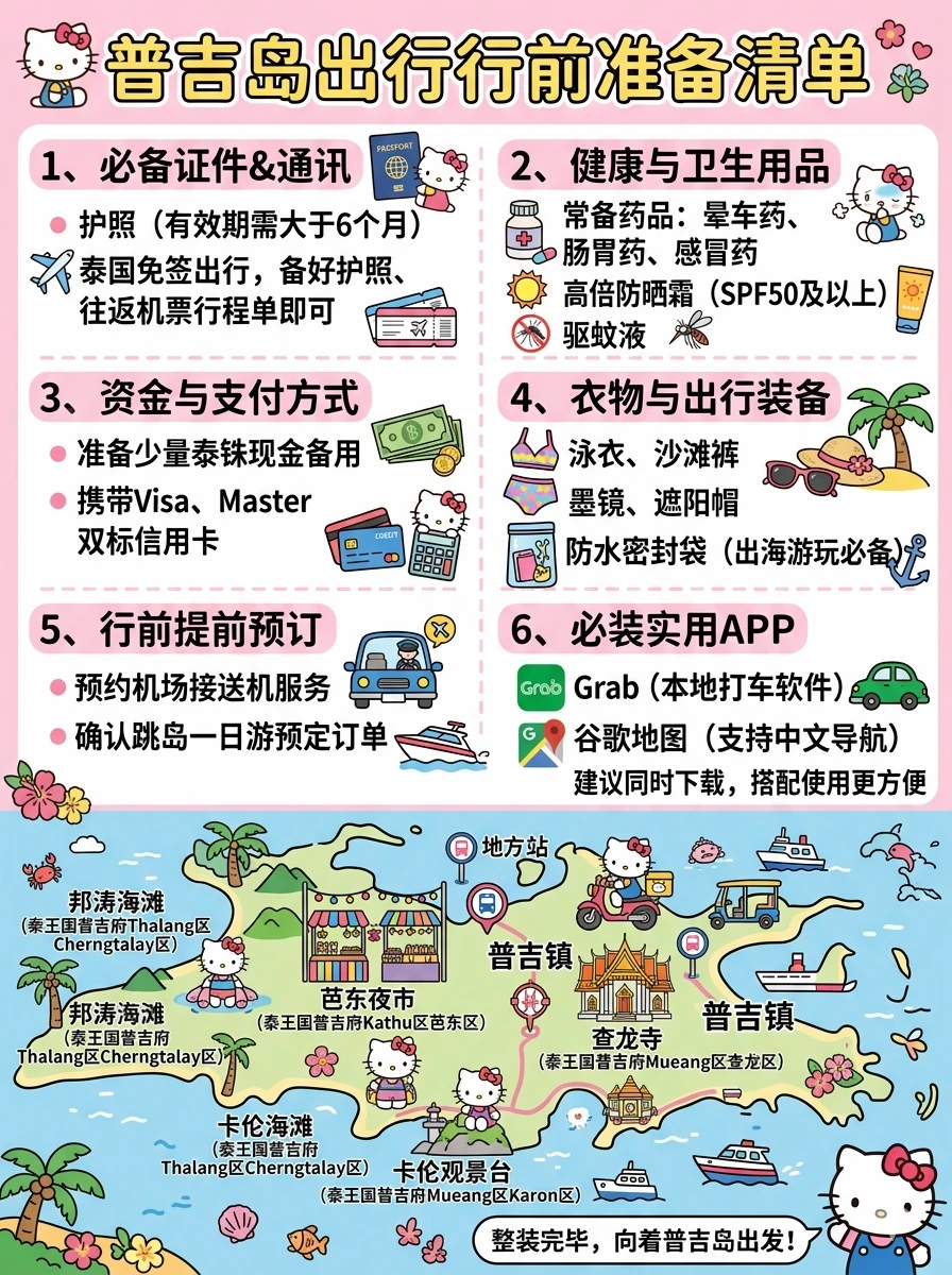 普吉岛五天四晚旅游攻略！！