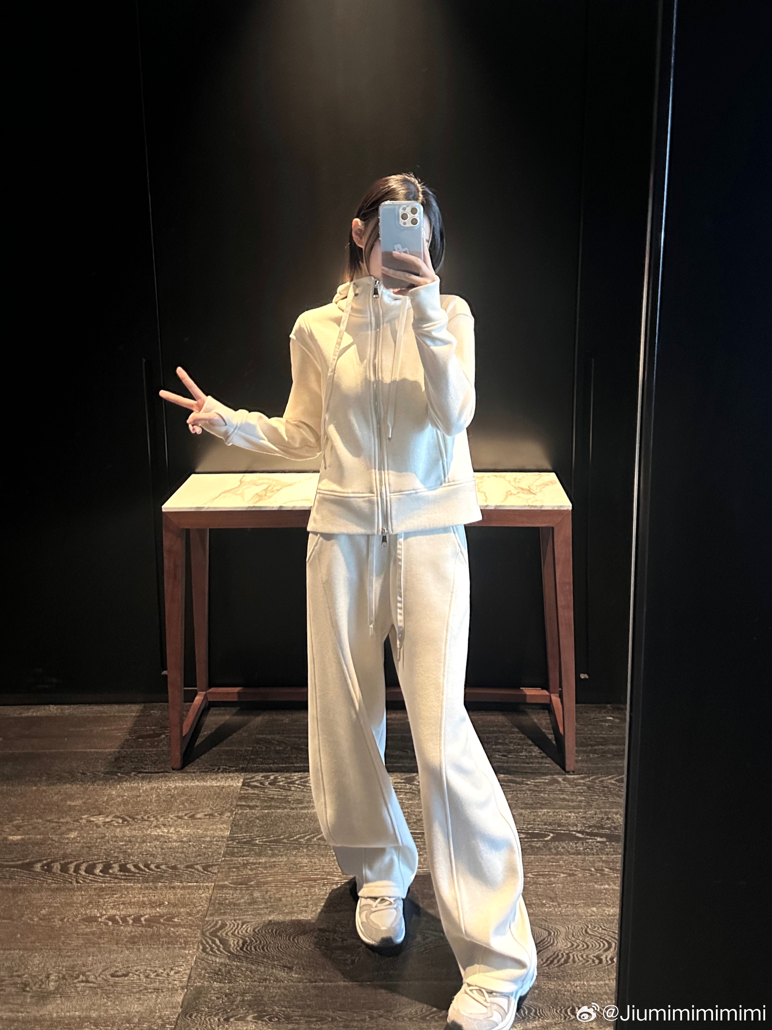 我的梦中情套装秋冬季最想要的小套装 高品质加绒加厚弹力针织面料 好打理 不易皱不