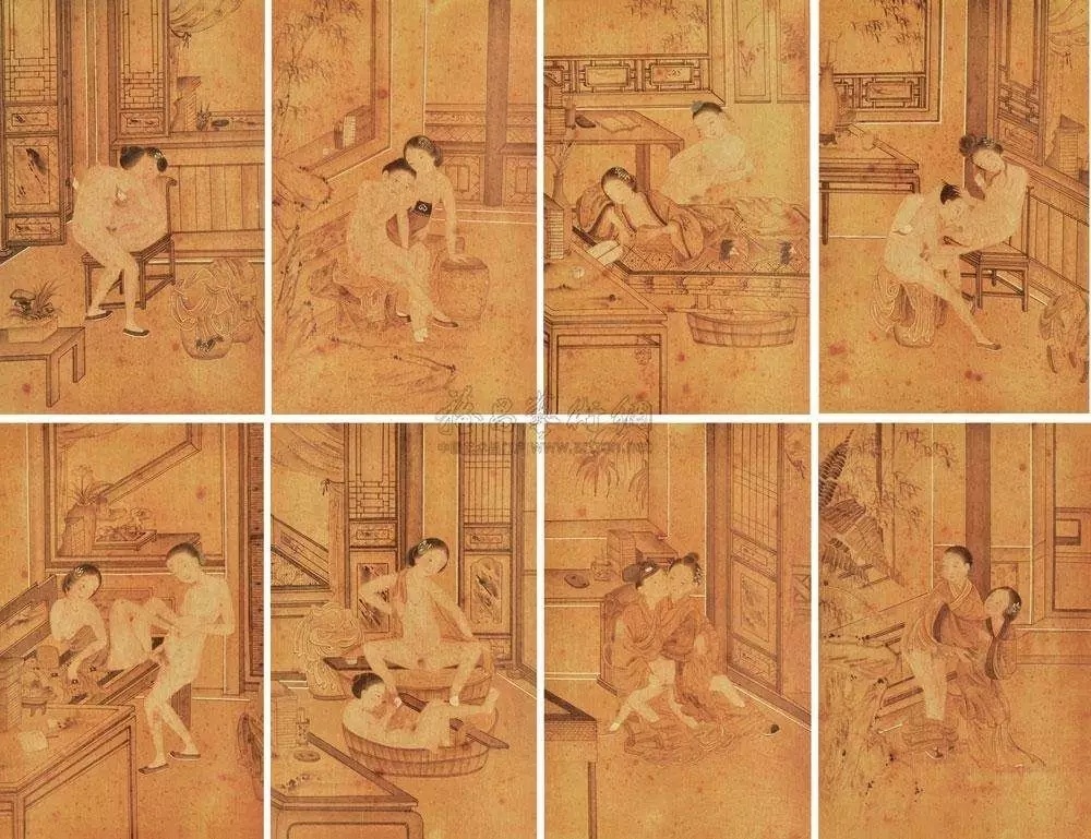 古人認為火神是一位少女，見春圖便會羞澀避走，故使得書柜得以無恙。 