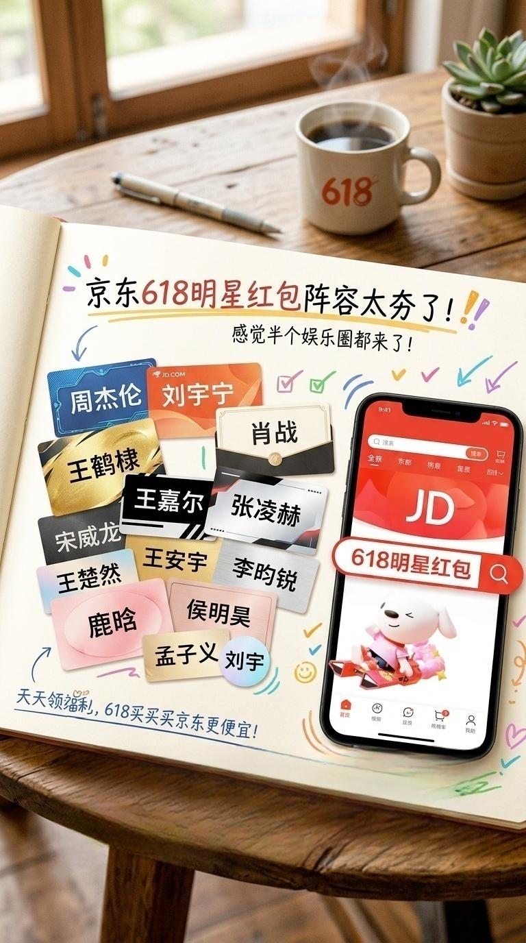 刚在京东领到了王安宇的专属红包，这波“宠粉”我真的会谢！❤️这次阵容太强了，感觉