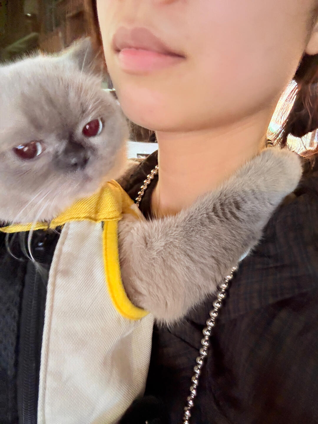 搂那么近紧干嘛！