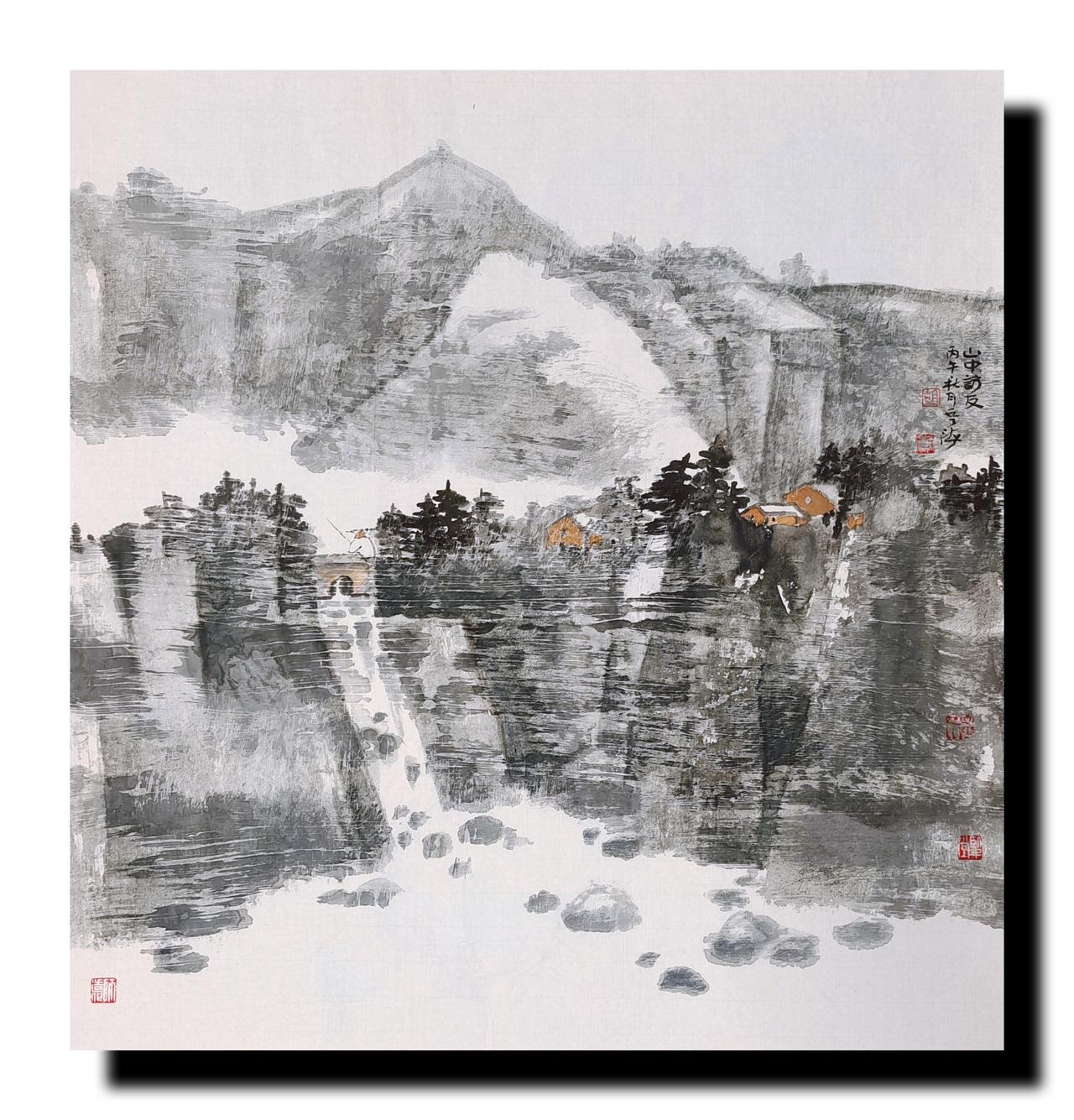 一年四季，吾独爱飘雪的冬季，喜欢走在雪地里那一声声有节奏的声音。
冬天的雪飘的不