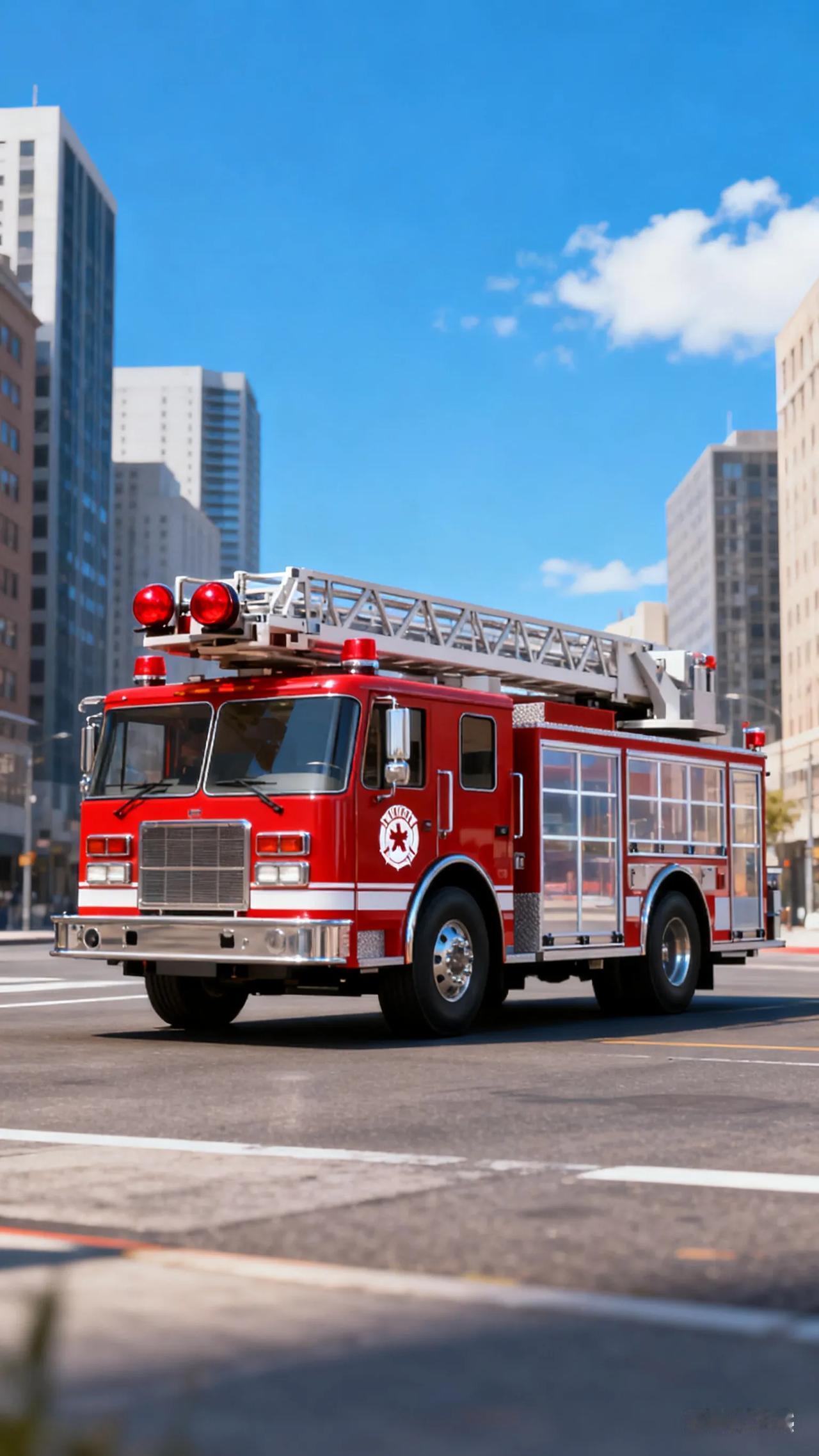 前两天看见有媒体大v说过这么一回事，就是现在很多消防队用的消防车都是从国外进口的