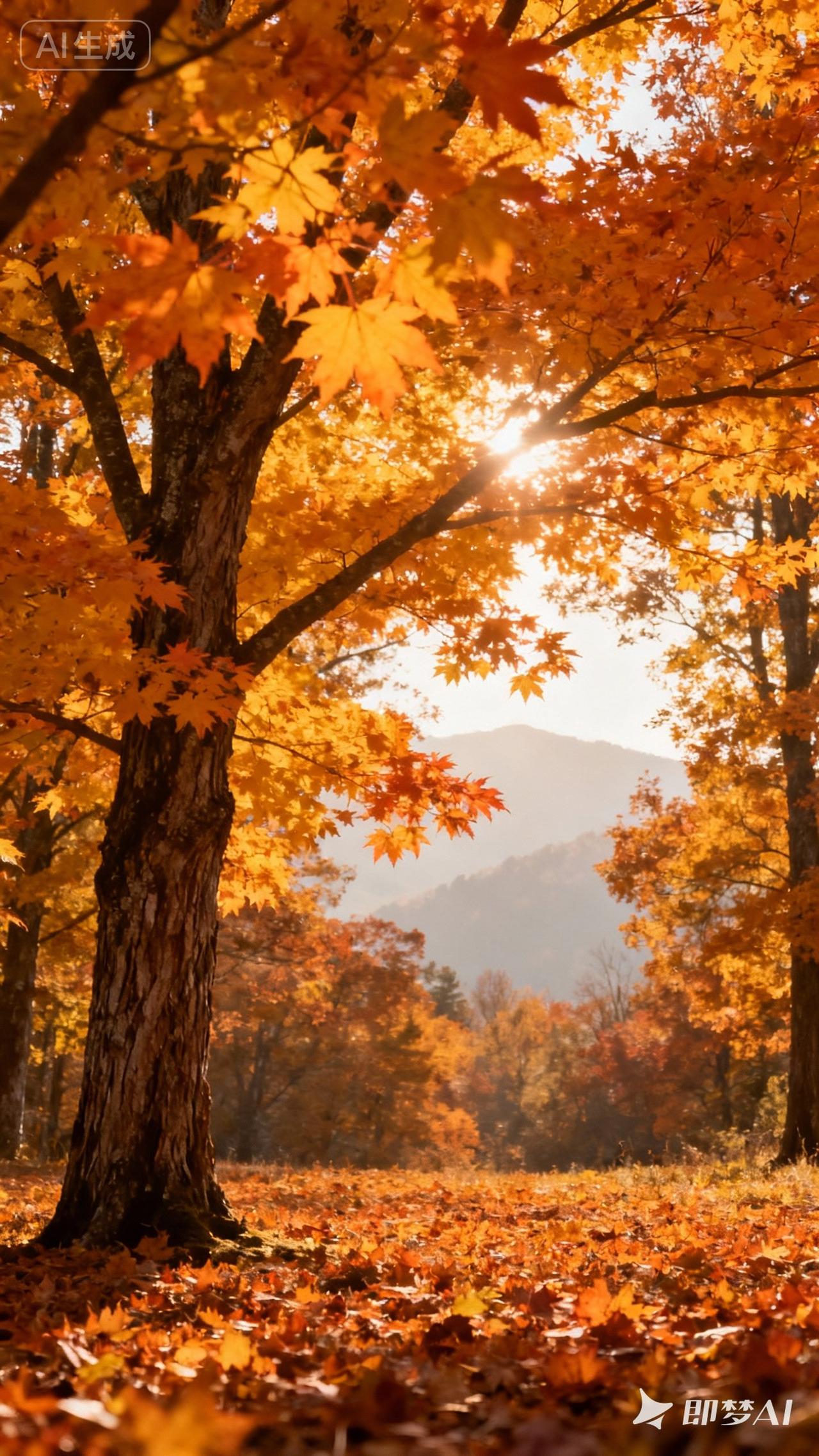 最美的秋景图片发几张