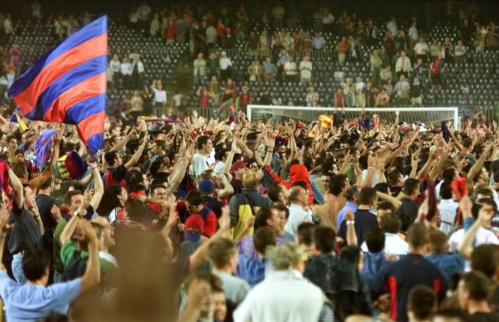 Camp Nou after That  Rivaldo hat-trick a