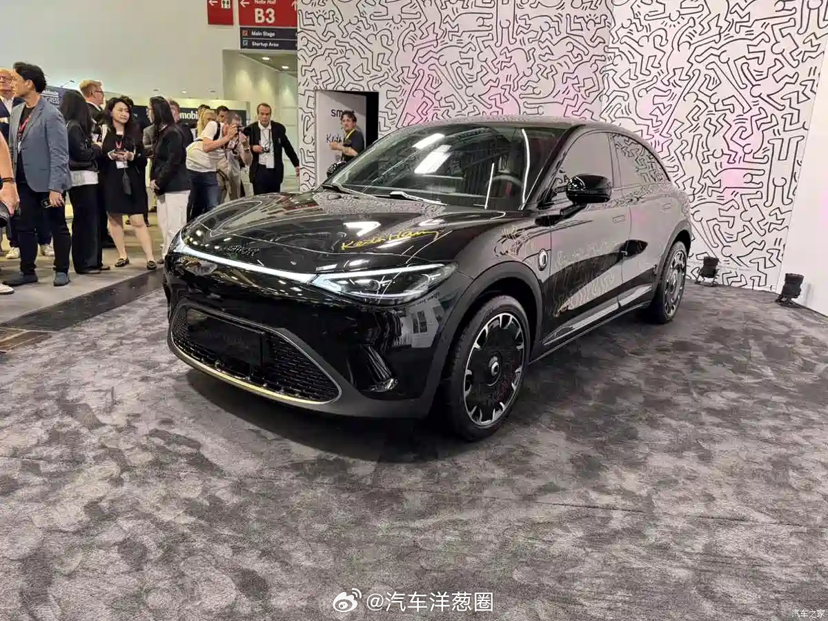 smart精灵3号 Keith Haring Edition，这设计大家喜欢吗？