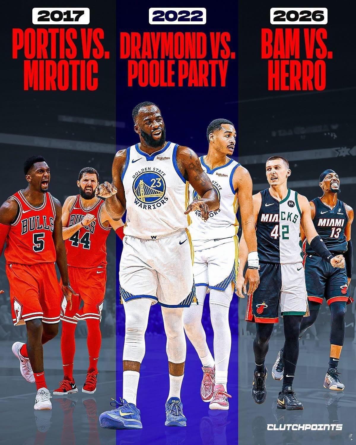 据Shams报道，巴姆·阿德巴约（Bam Adebayo）和泰勒·希罗（Tyle