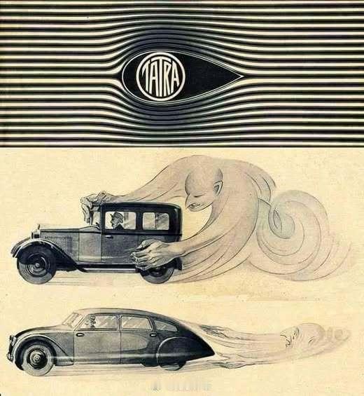 知道最早汽车的方盒子造型变成水滴形状吗？ ​​​