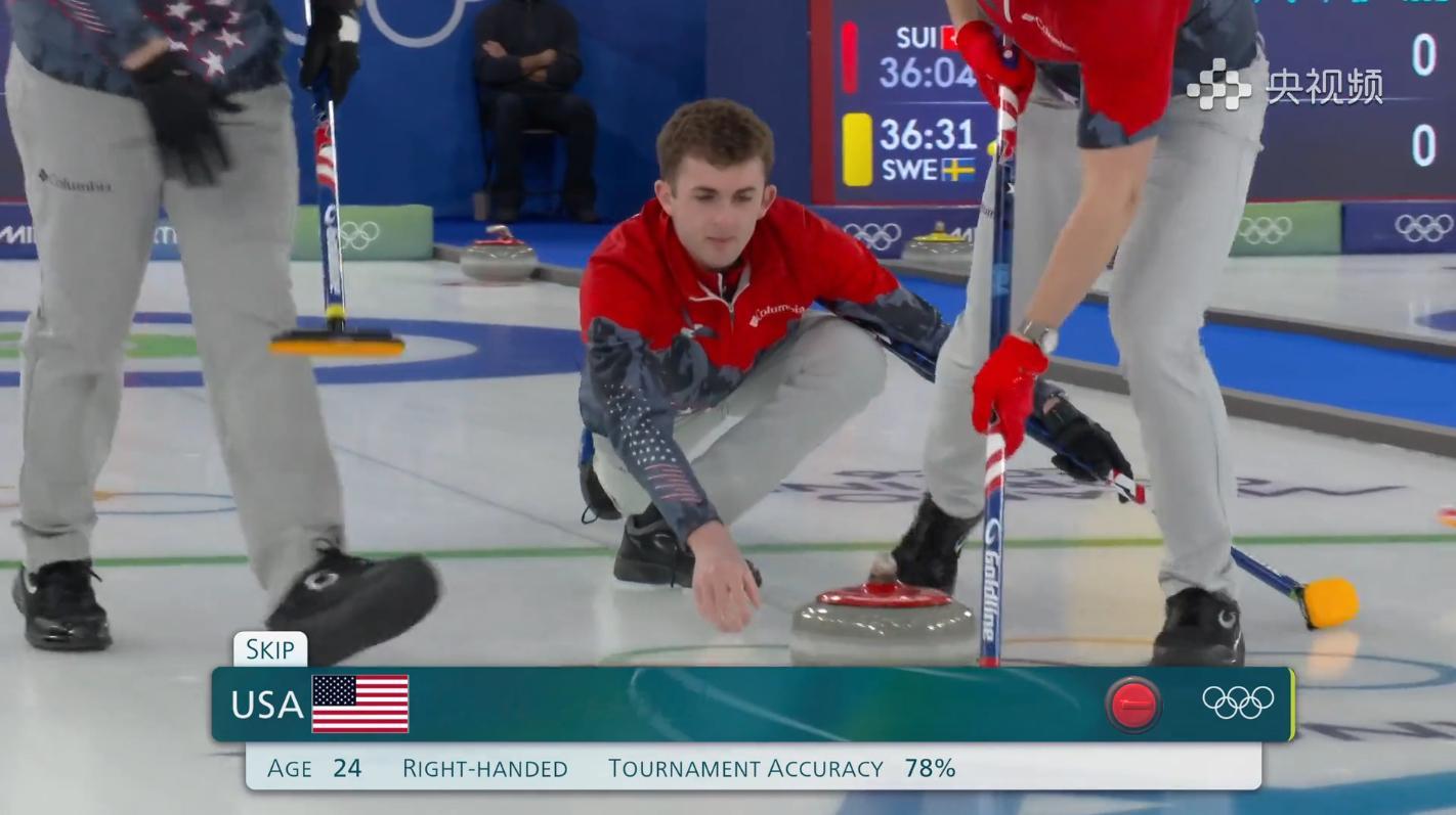 【中国-美国】第一局空局0-0，前二垒美国凭借中国队失误形成三分牵制，随后小费d