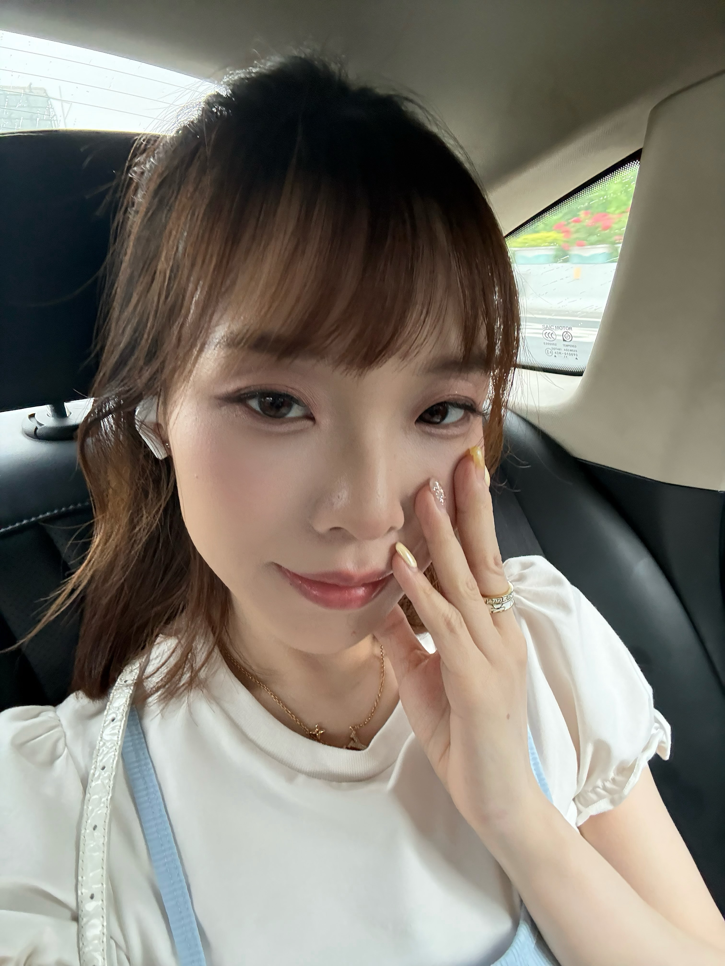 今天妆有点太好了💛🩵 ​​​