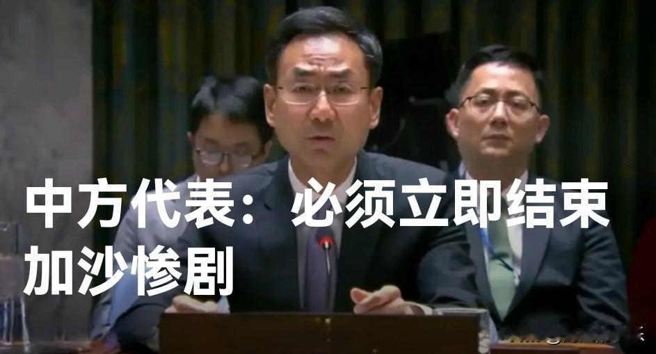 中方代表：必须立即结束加沙惨剧

   据媒体报道当地时间9月23日下午，北京时