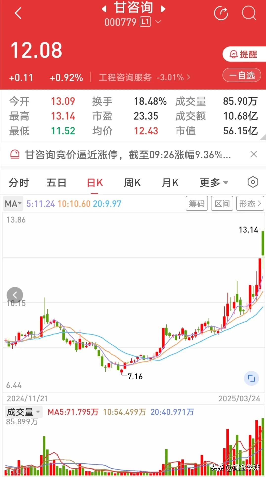甘咨询：参股国资算力平台+新型城镇化+房屋检测+水利

公司参股的10%丝绸之路
