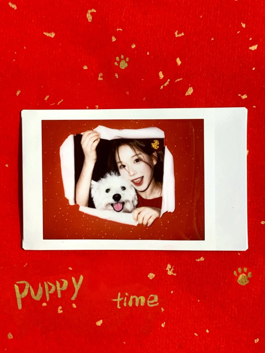 🧧 新年的第一张拍立得 .ᐟ.ᐟ