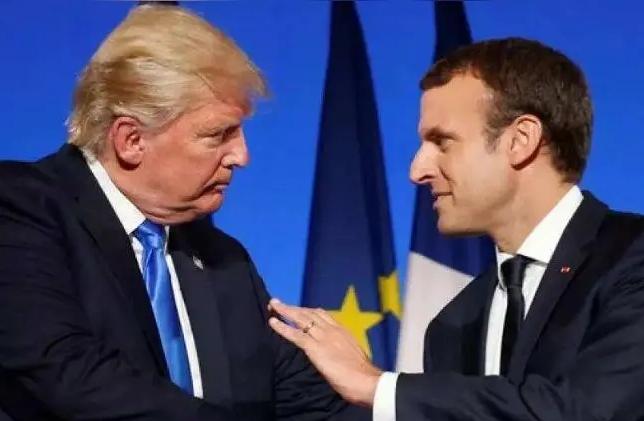 别盲目乐观！美欧争吵只是内部矛盾，特朗普绝不会放弃北约，马克龙也不会真的离开美国