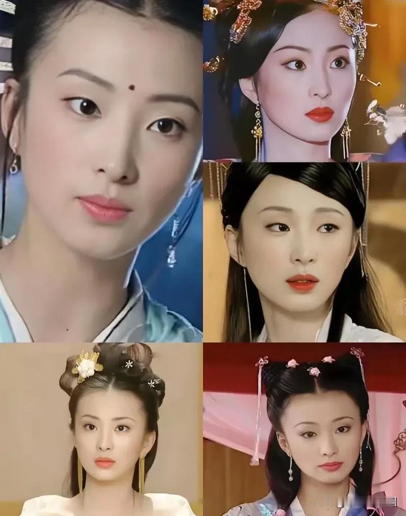 以前的单眼皮古装美女也是很美，现在很少见到单眼皮艺人美女了。我觉得无论是不是单眼
