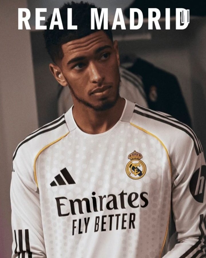 25/26赛季新球衣展示。👕⚪️halamadrid ​​​