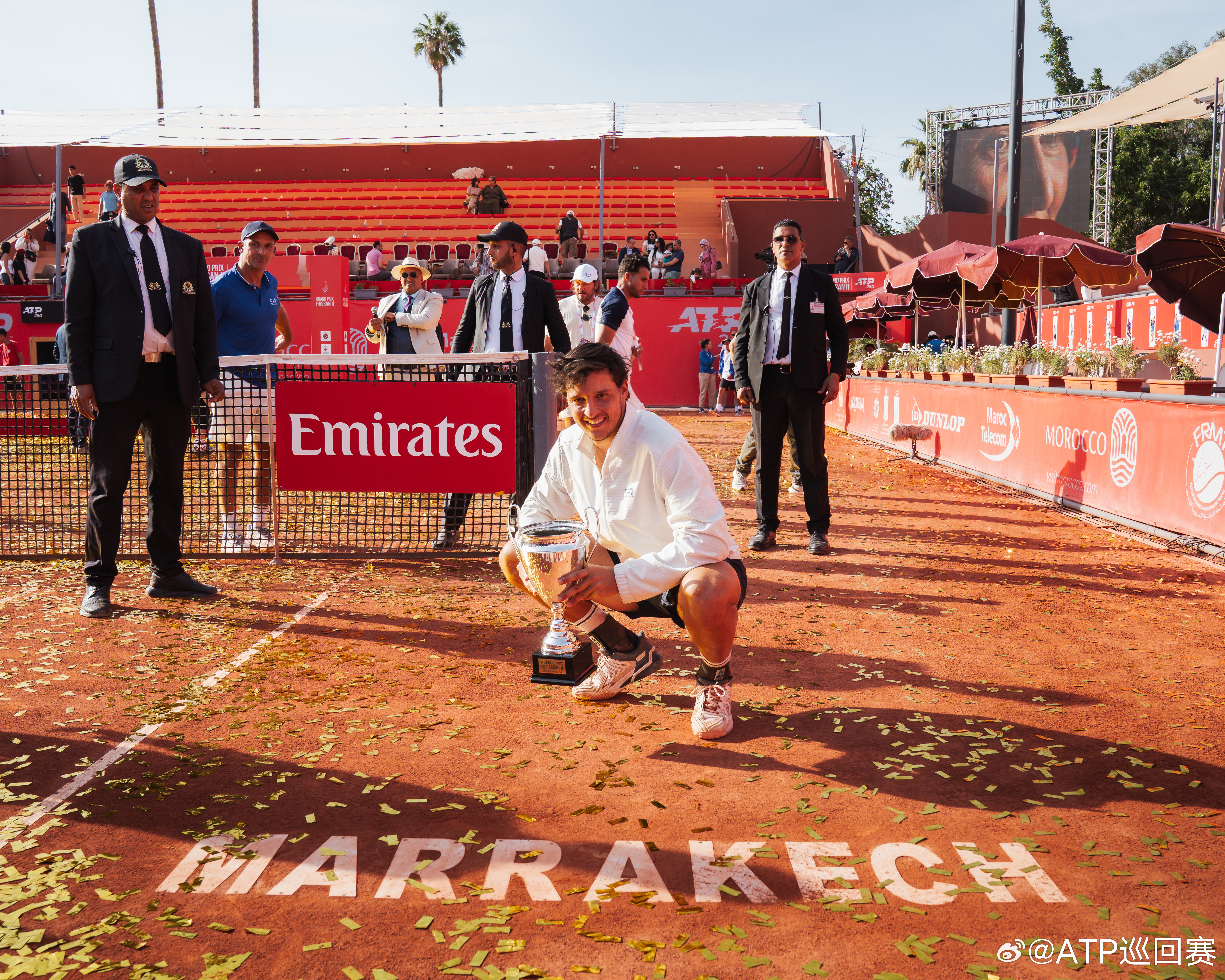 ⭕️ATP250哈桑二世网球大奖赛单打签表出炉👇📍摩洛哥·马拉喀什📅3月3