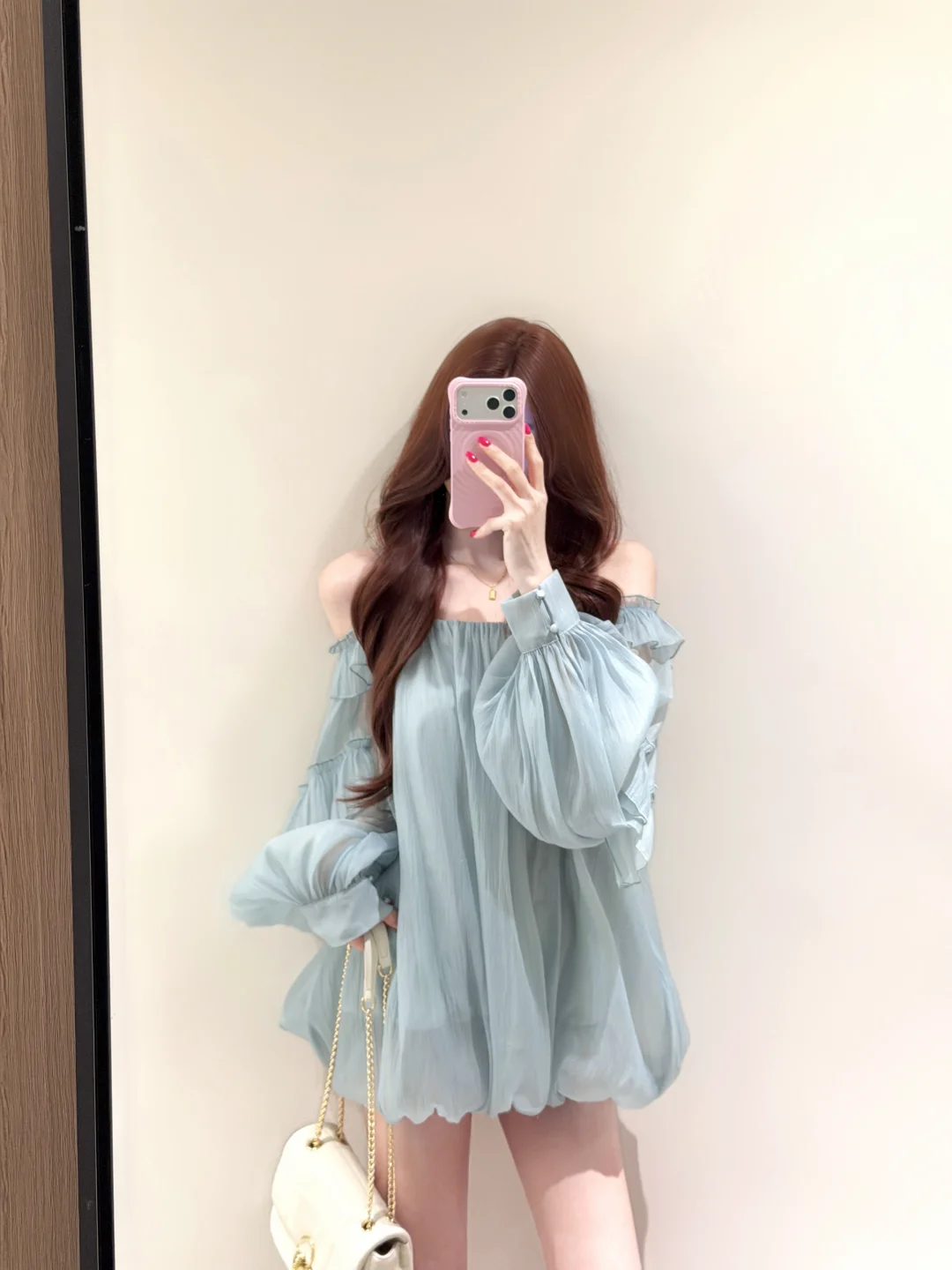 🩵被这条裙子美到了～