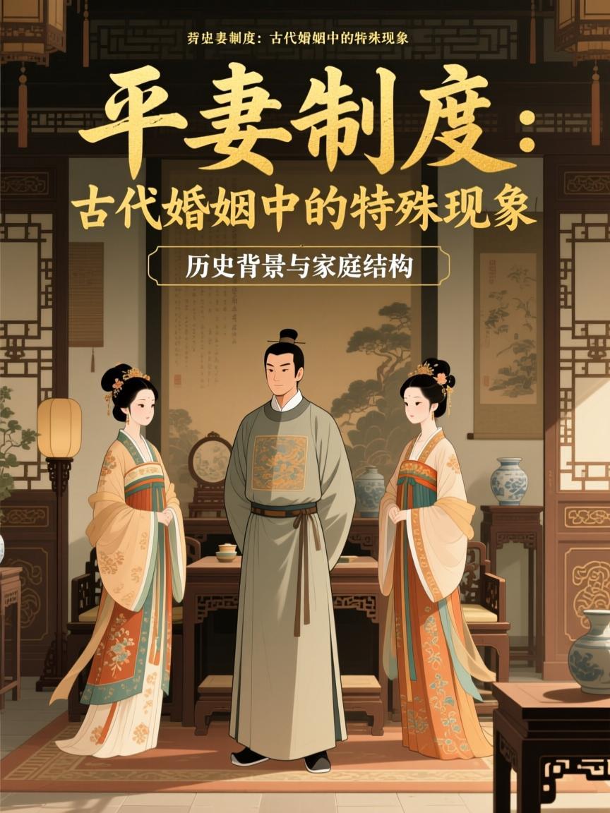 古代的平妻制度
       古代平妻制度饶有趣味。平妻又称平处、对房、两头大，