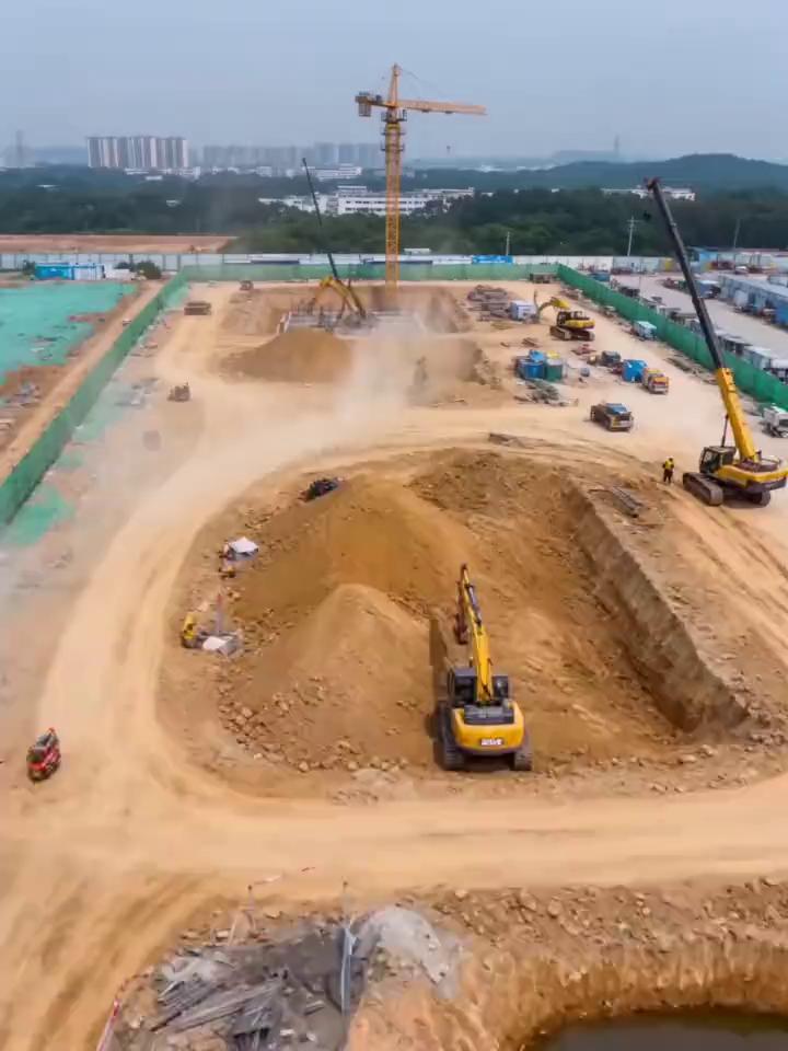 从无到有，拔地而起，这就是中国速度。