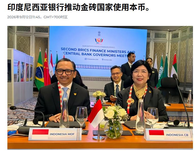 悄悄绕开美元！金砖这次真的玩大了，全程不硬刚，却直接断了美元后路。
 
2026