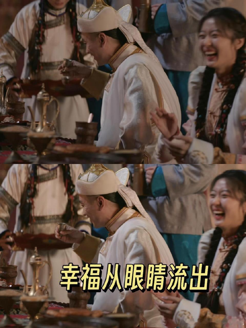 陈晓孙千新剧一集结两次婚 白天中式拜堂甜到齁，刚抱新娘回屋就被王爷截胡，连夜喜提