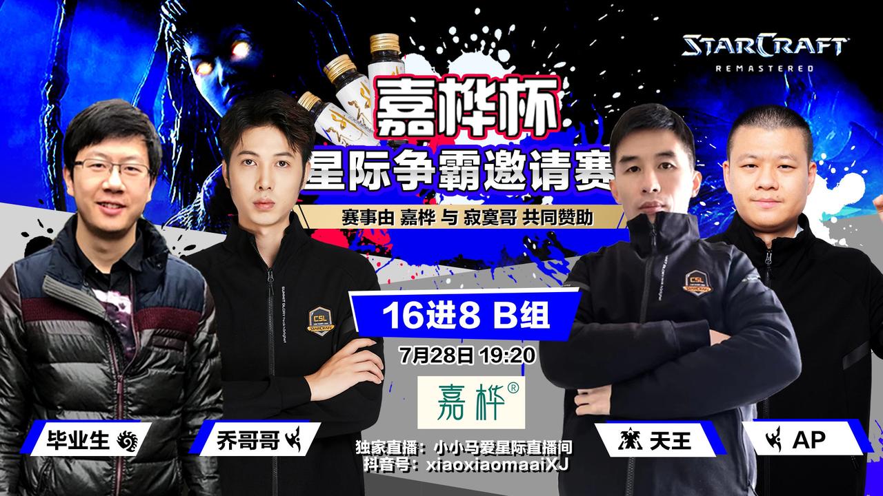 嘉桦杯b组 谁能出线？星际争霸 小小马爱星际