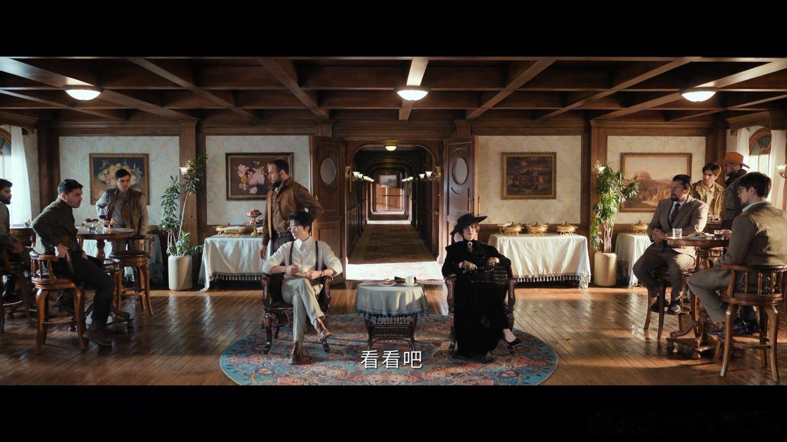 没人说看南部档案要考英语听力 本来安安心心蹲《南部档案》的刺激剧情，满心期待看一