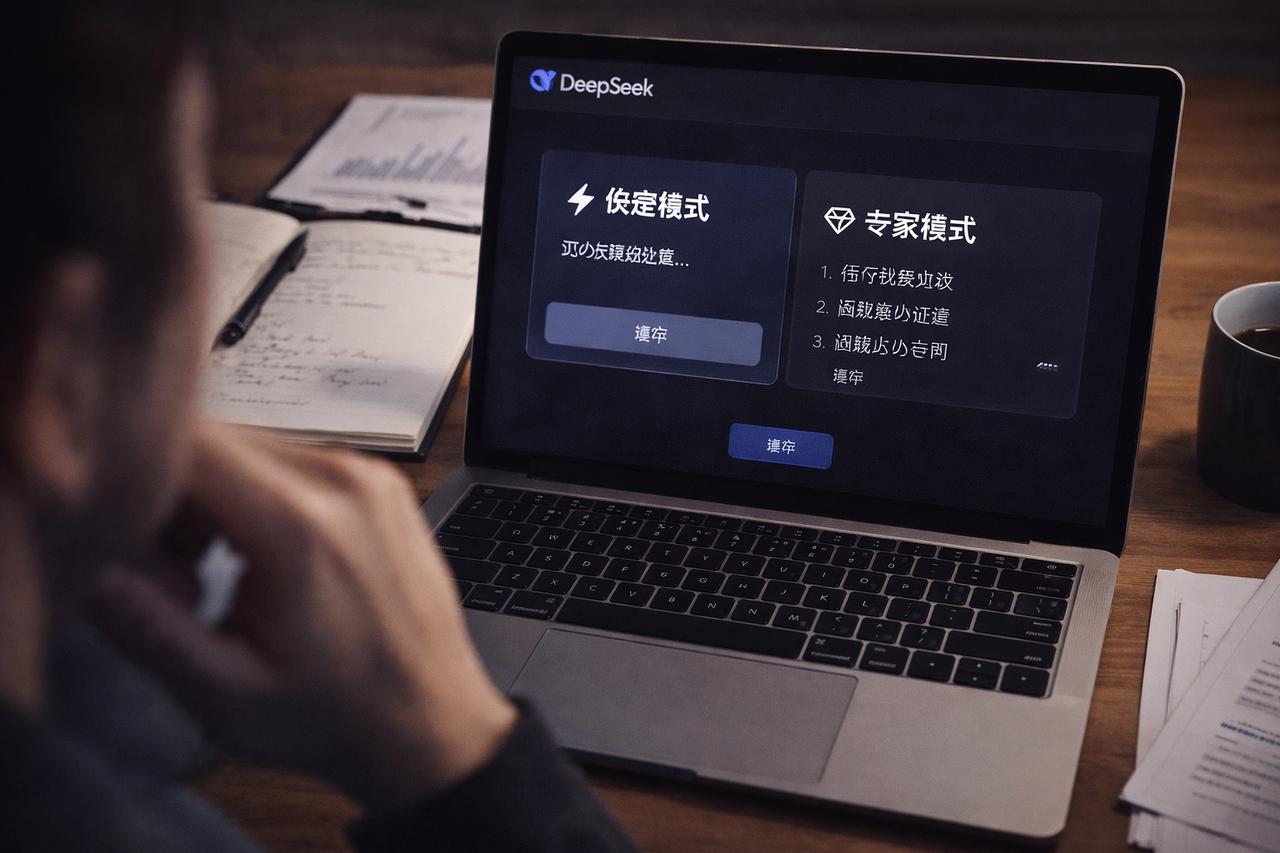 DeepSeek 上线专家模式，

往前看，大模型一直在做一件事：
先用低价、通