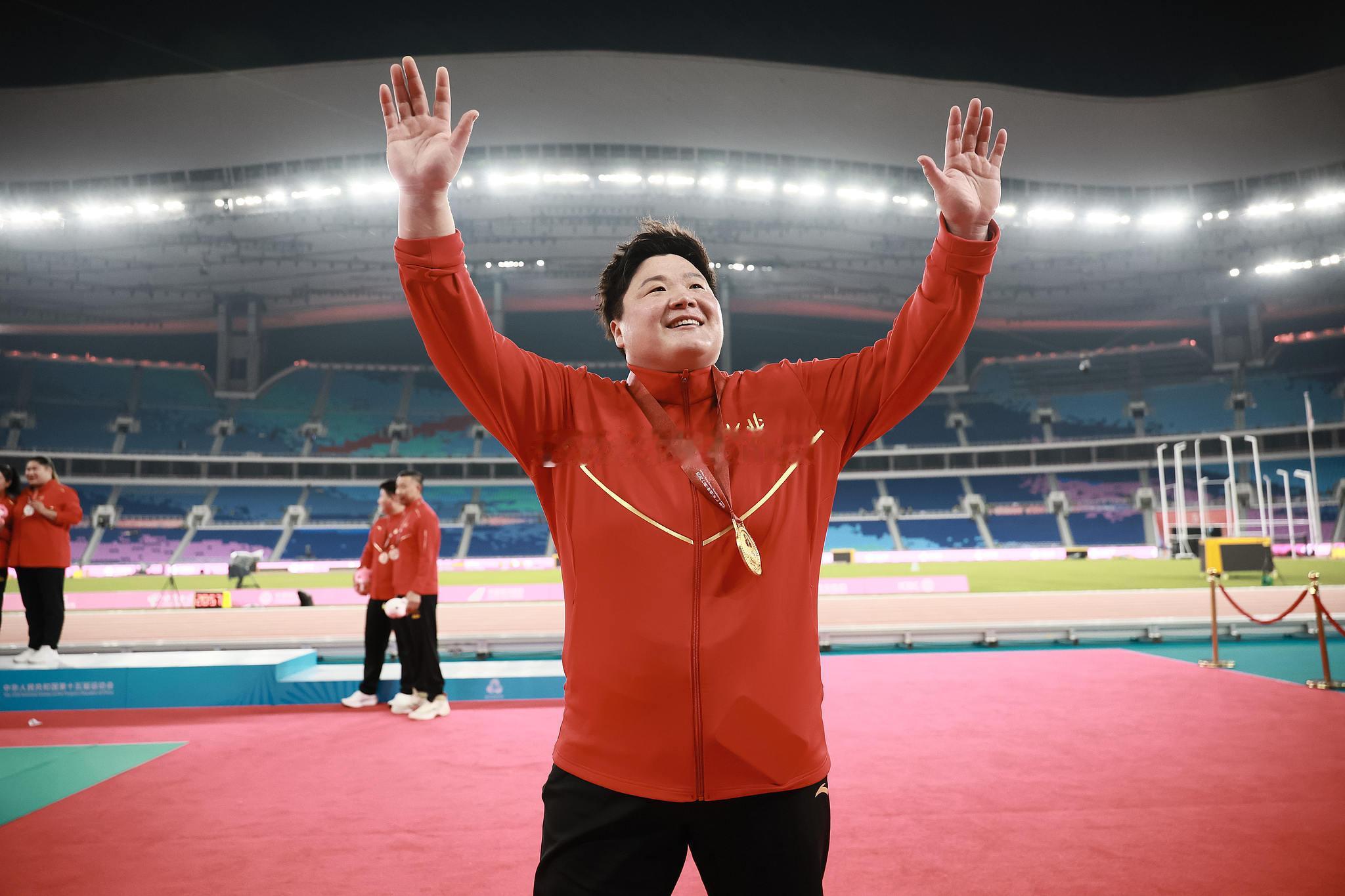 最喜欢的一个女子田径运动员，没有之一 致敬姣姐，是她让大家知道了女性不同的美“我