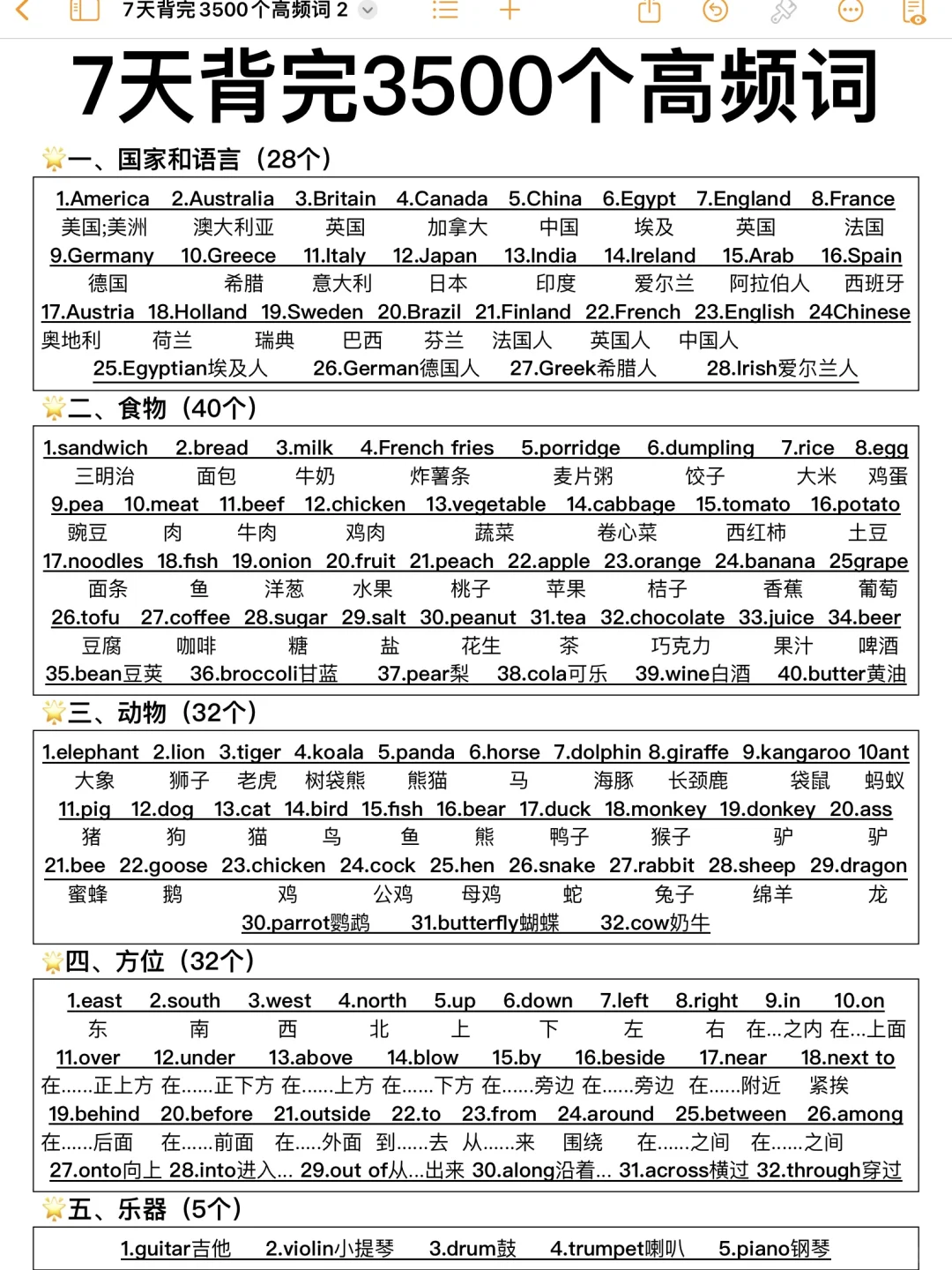 高效记忆！7天刷爆3500词！暴涨词汇量！
