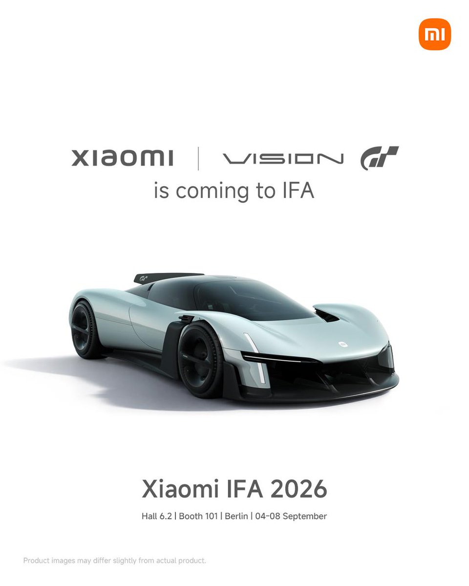 小米汽车要去柏林了。在 IFA 2026 上，小米将把 Xiaomi Visio