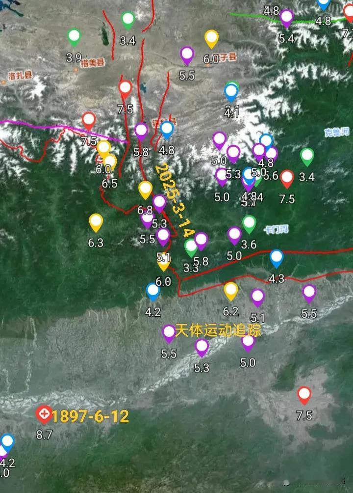 14日早上西藏地震了，在08时31分在山南错那市南部发生3.3级地震，震中边二百