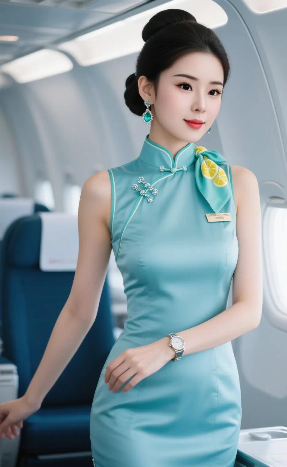 你们觉得空姐穿上旗袍制服好看吗？