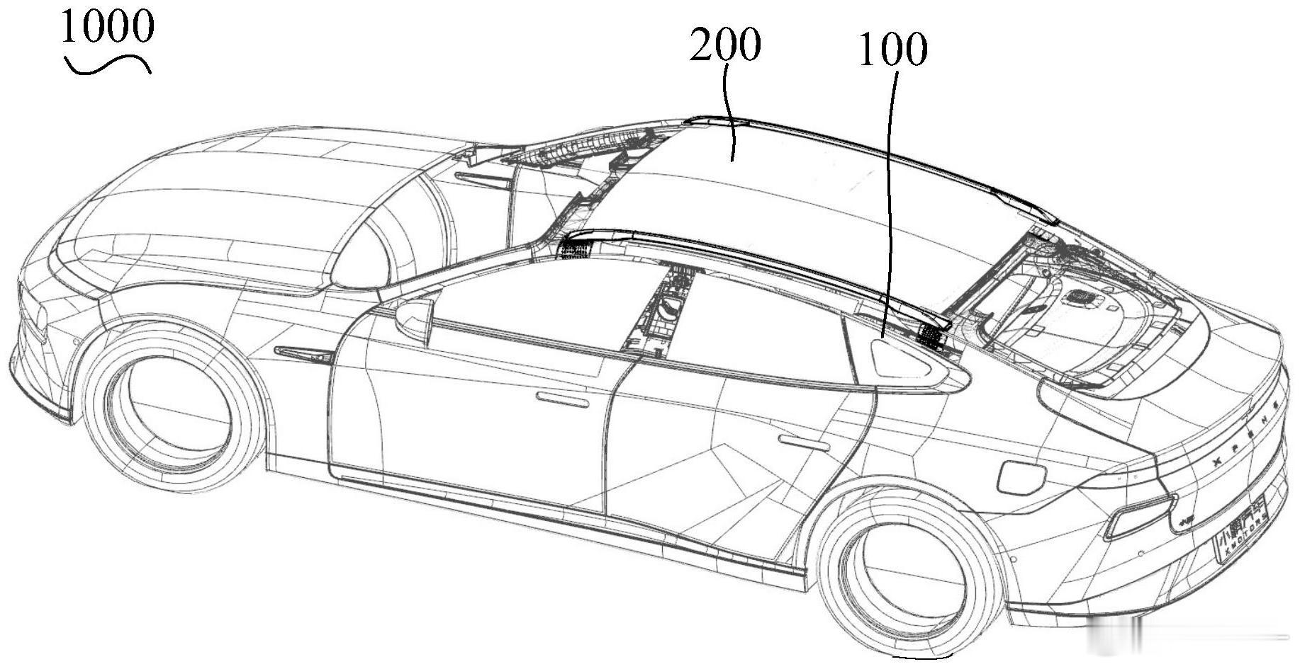 国产的新能源轿车，车身比例最好的应该是老款小鹏P7前悬【短】：850mm车脖子【