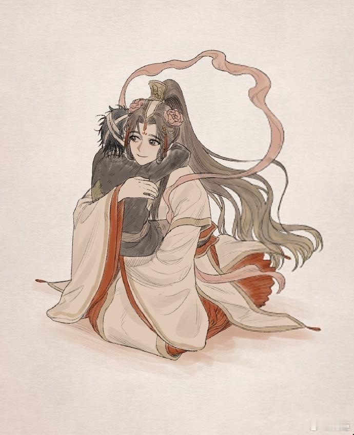 天官赐福  家人们谁懂！互相守护太好嗑了[哇][哇][哇] x：gatan666