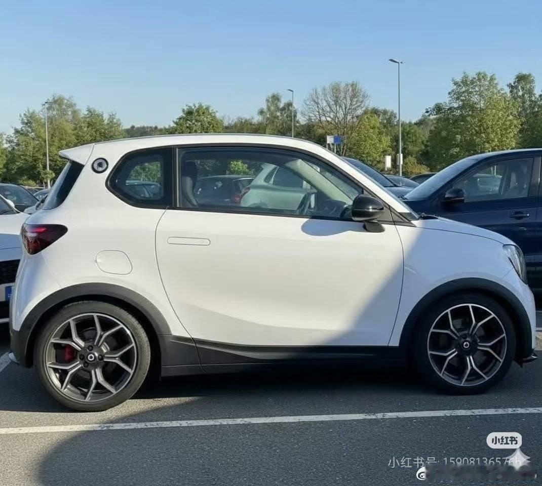 好几位网友来稿问这是不是Smart 2号实车不是的哈，右下角还有Nano Ban