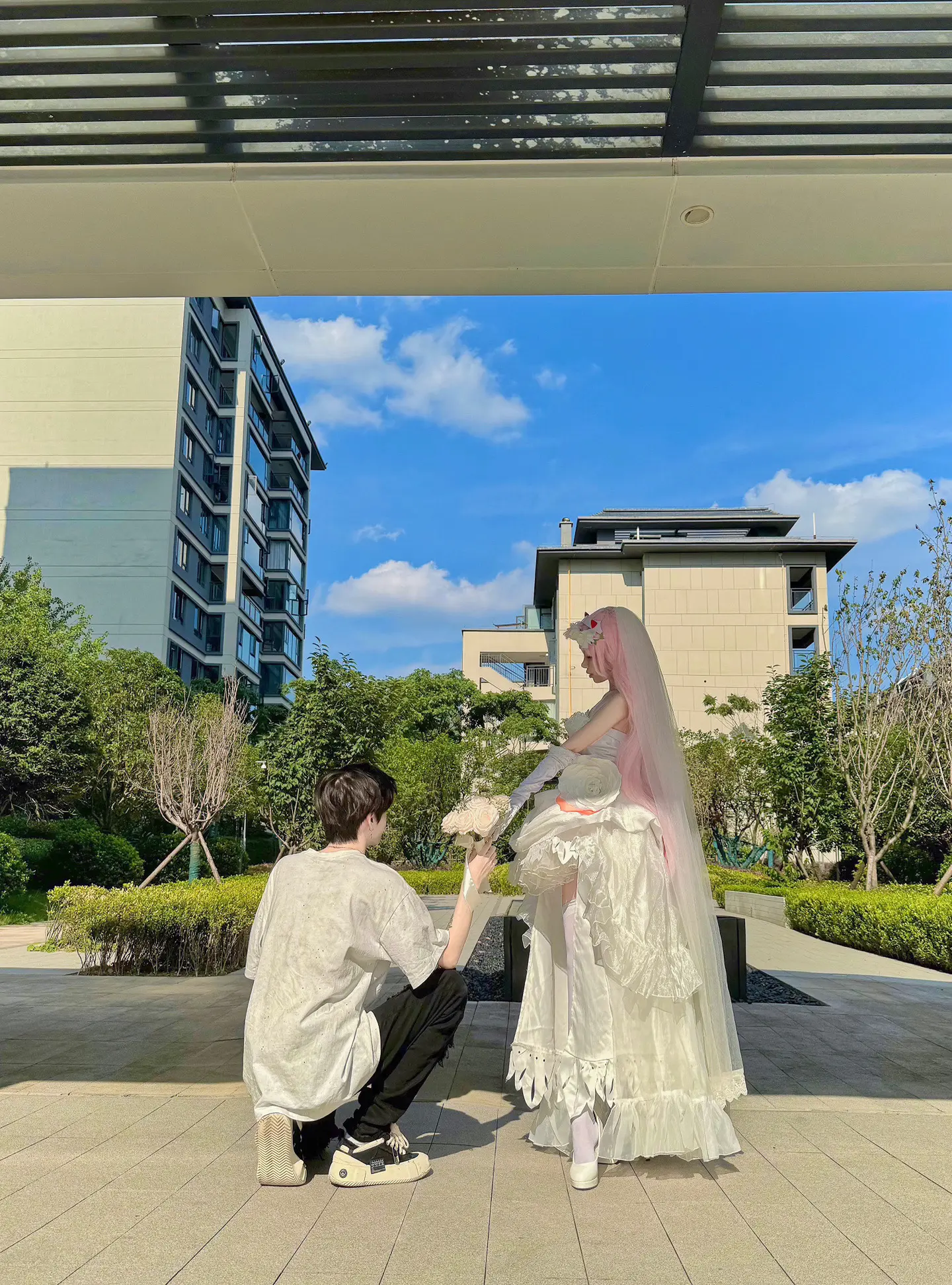 你是我突破次元壁的darling02花嫁