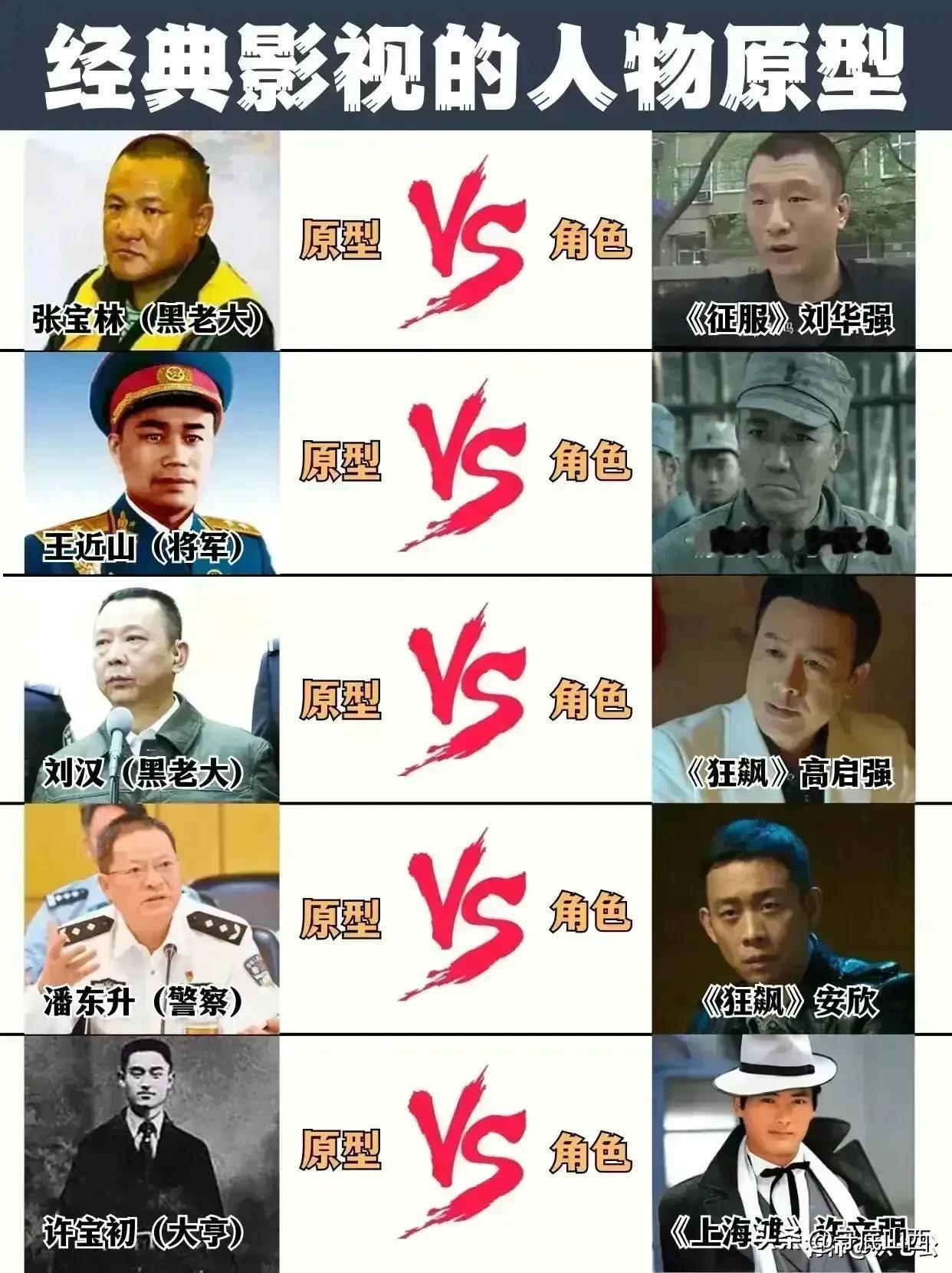 经典的影视作品都有原型，艺术来源于生活，并且高于生活👍！