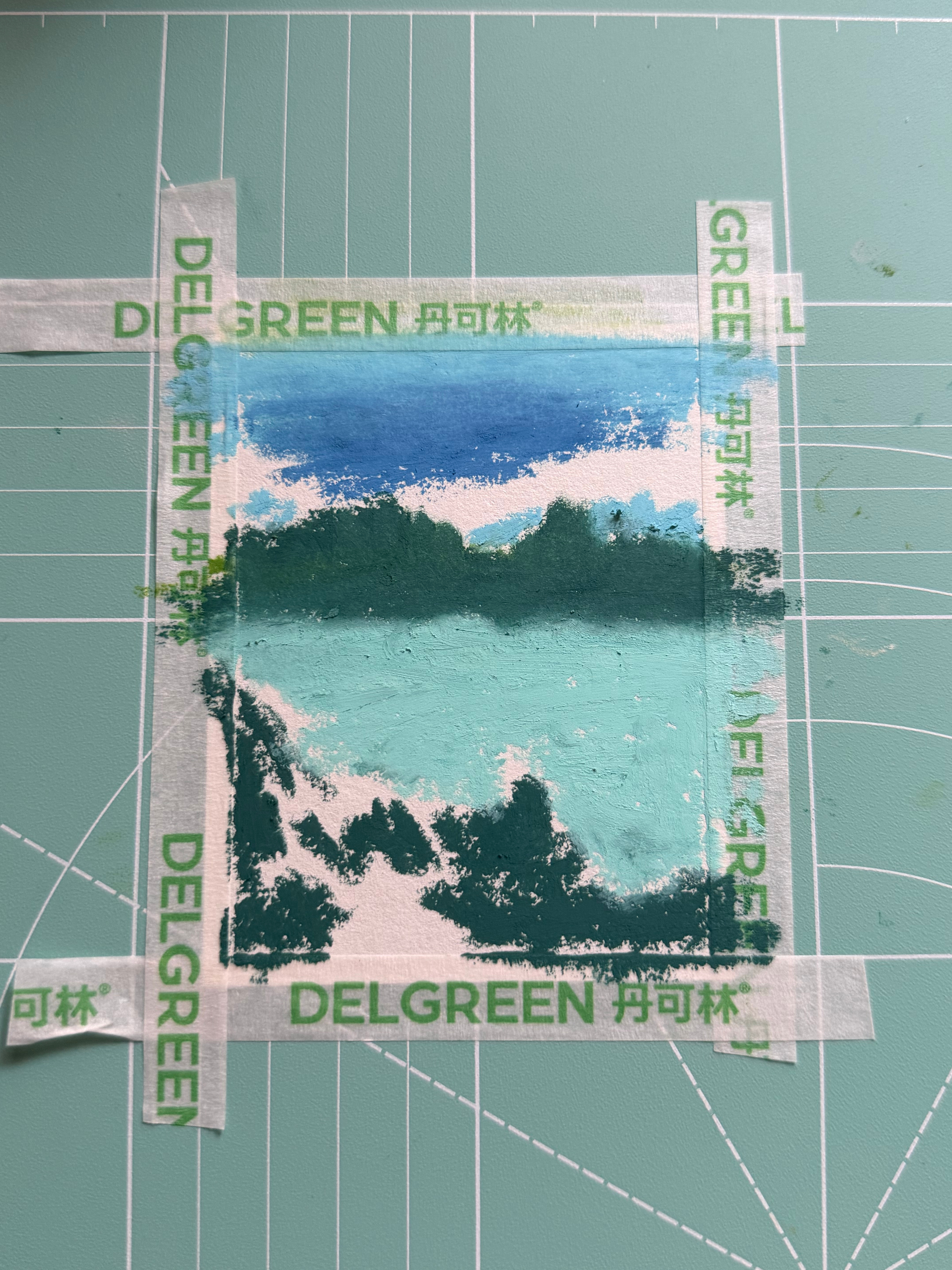 迷你小油画两则^ω^ ​​​