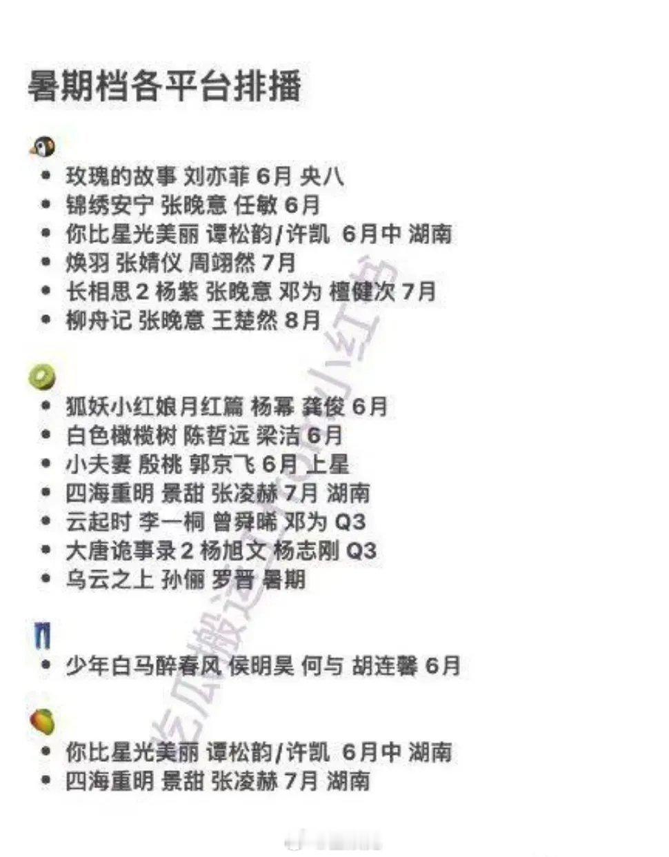 优爱腾芒暑期档待播剧，看有没有能爆的？ ​​​