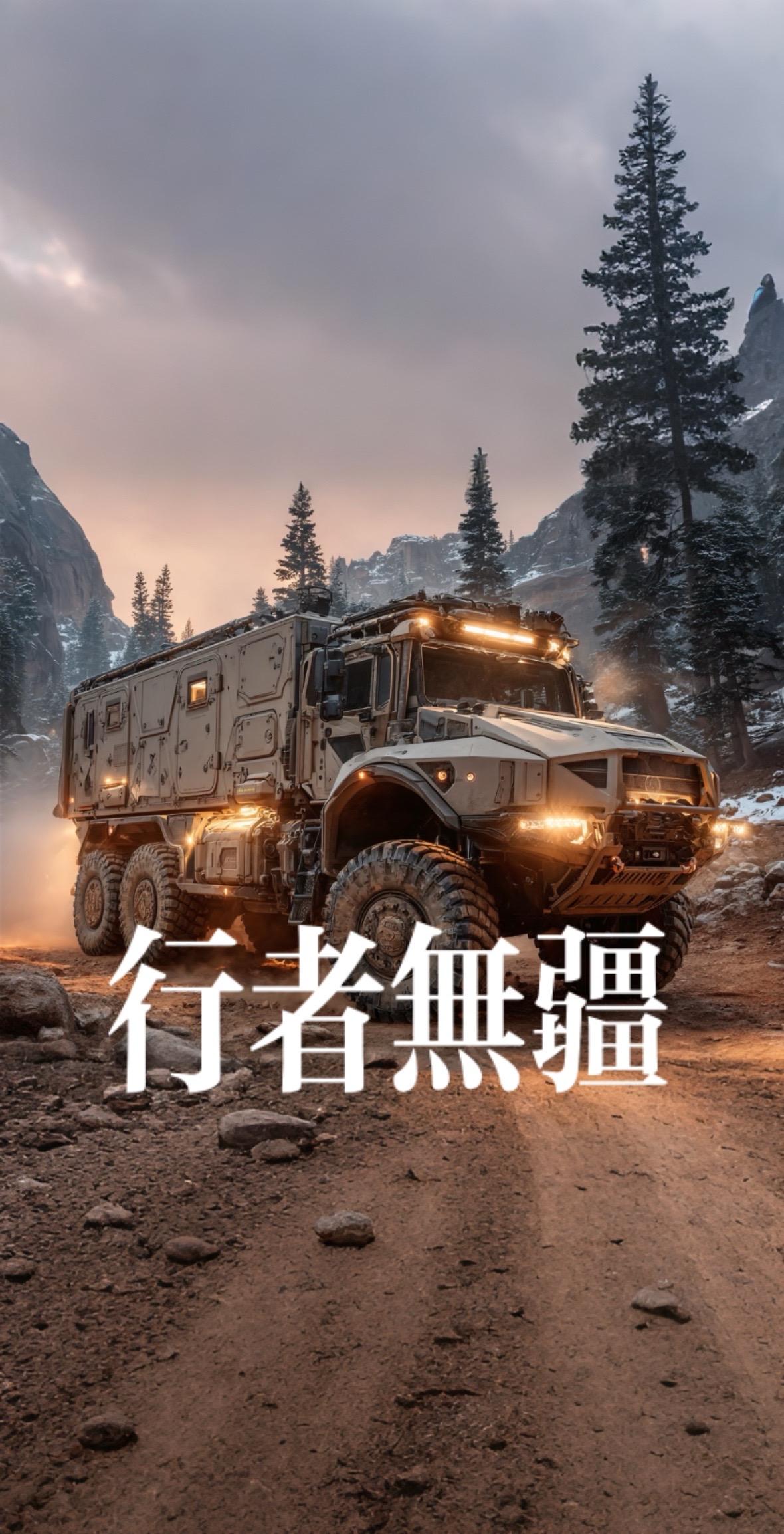 行者无疆，概念乌尼莫克。这具钢铁血脉里奔涌着人类最古老的野心——用履痕...
