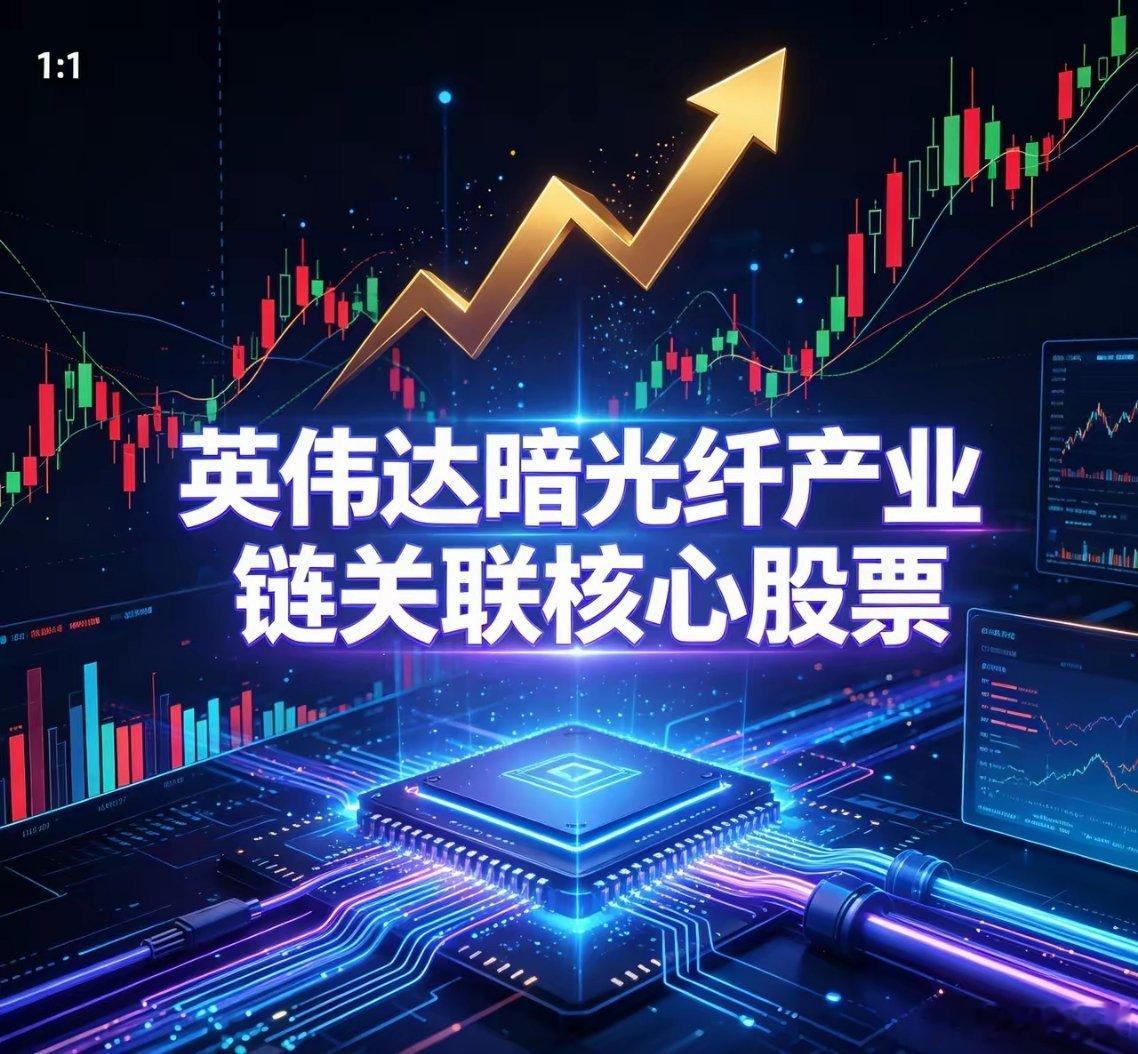 英伟达暗光纤产业链关联核心股票1. 长飞光纤 (601869) 受益逻辑：康宁产